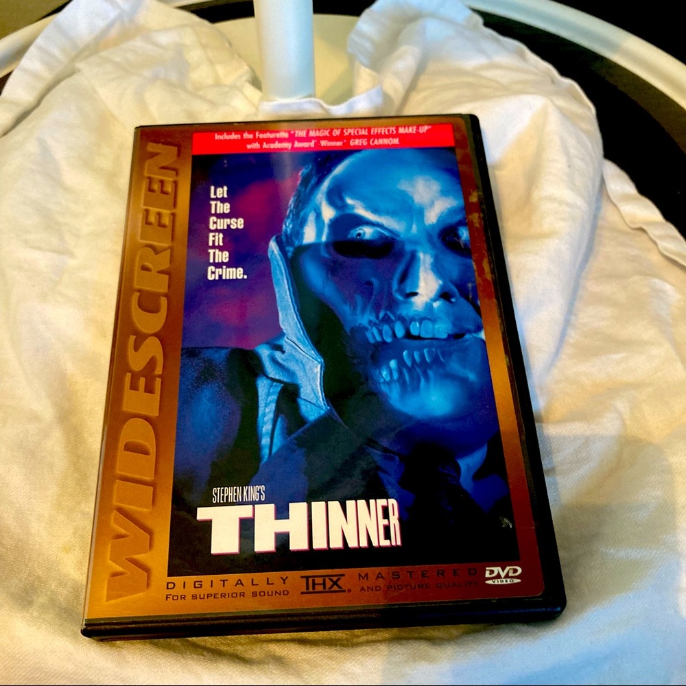Stephen king “thinner” DVD